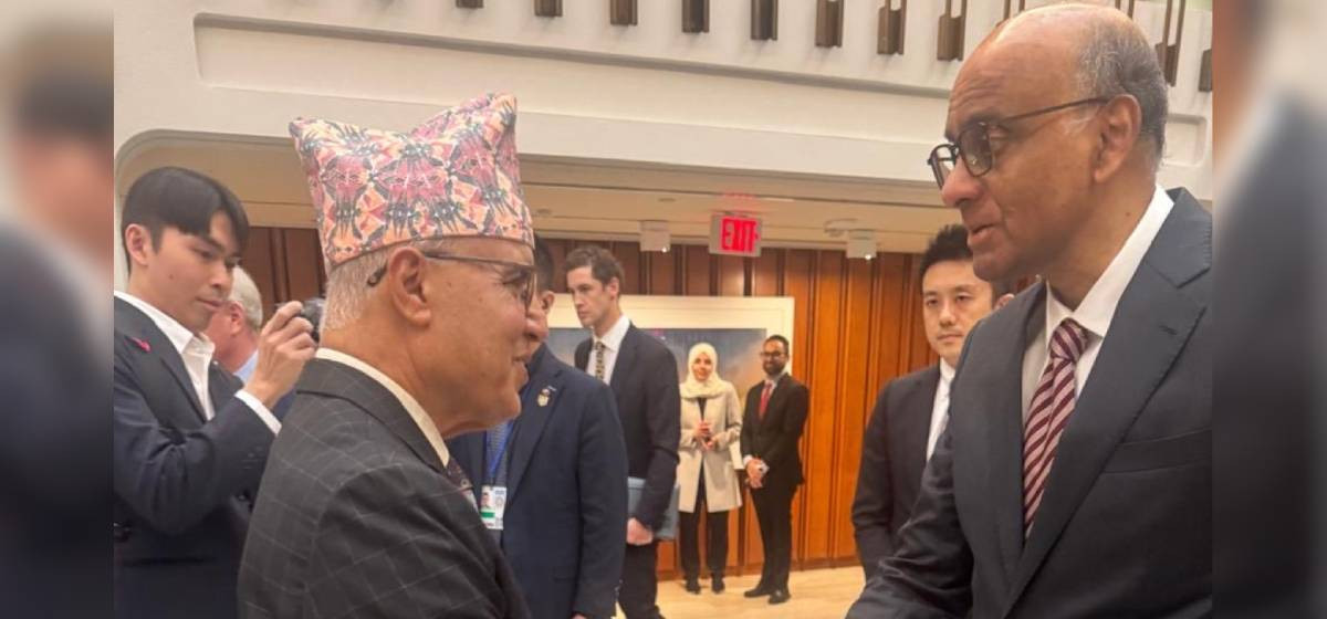 सिंगापुरका राष्ट्रपतिसँग अर्थमन्त्री खनालको भेट, आर्थिक समृद्धिका पाँच आधारमा ध्यान दिन सुझाव