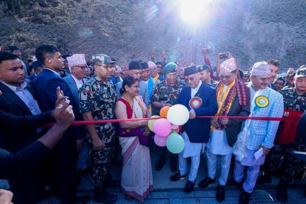 प्रधानमन्त्री ओलीद्वारा चुवा खोलाको बेलीब्रिज उद्घाटन, कर्णाली कोरिडोर विस्तारमा नयाँ उपलब्धि