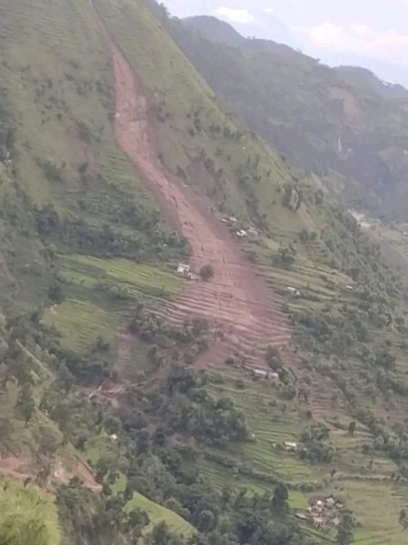 जाजरकोट जिल्लाको कुसे गाउँपालिकामा पहिरोकोकारण दुई बालिकाको मृत्यु