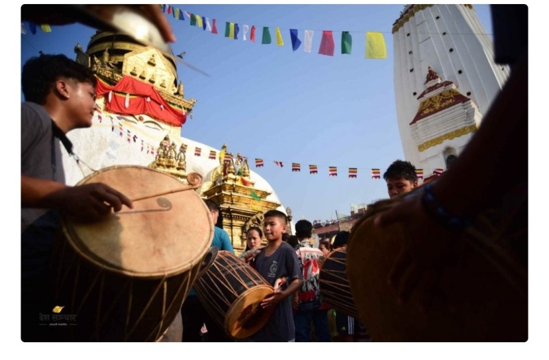 बुद्ध जयन्तीका अवसरमा स्वयम्भूमा बुद्ध जयन्ती भब्यरुपमा मनाइदै