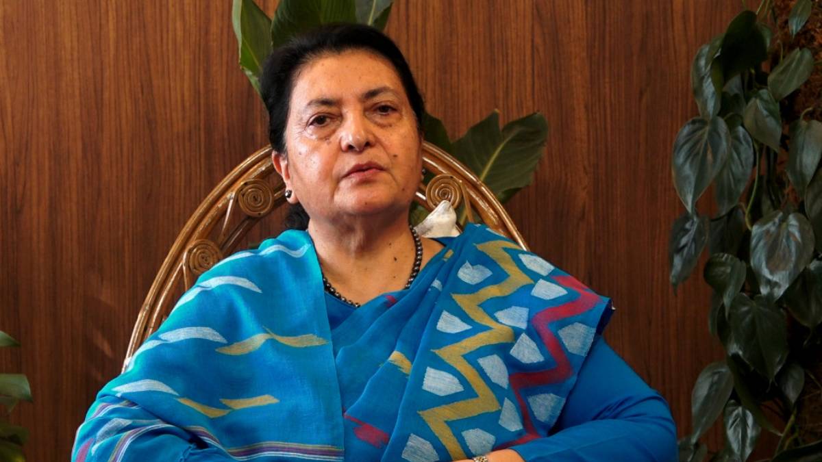 विद्यादेवी भण्डारीद्वारा महिला नेतृलाई तीजको दर